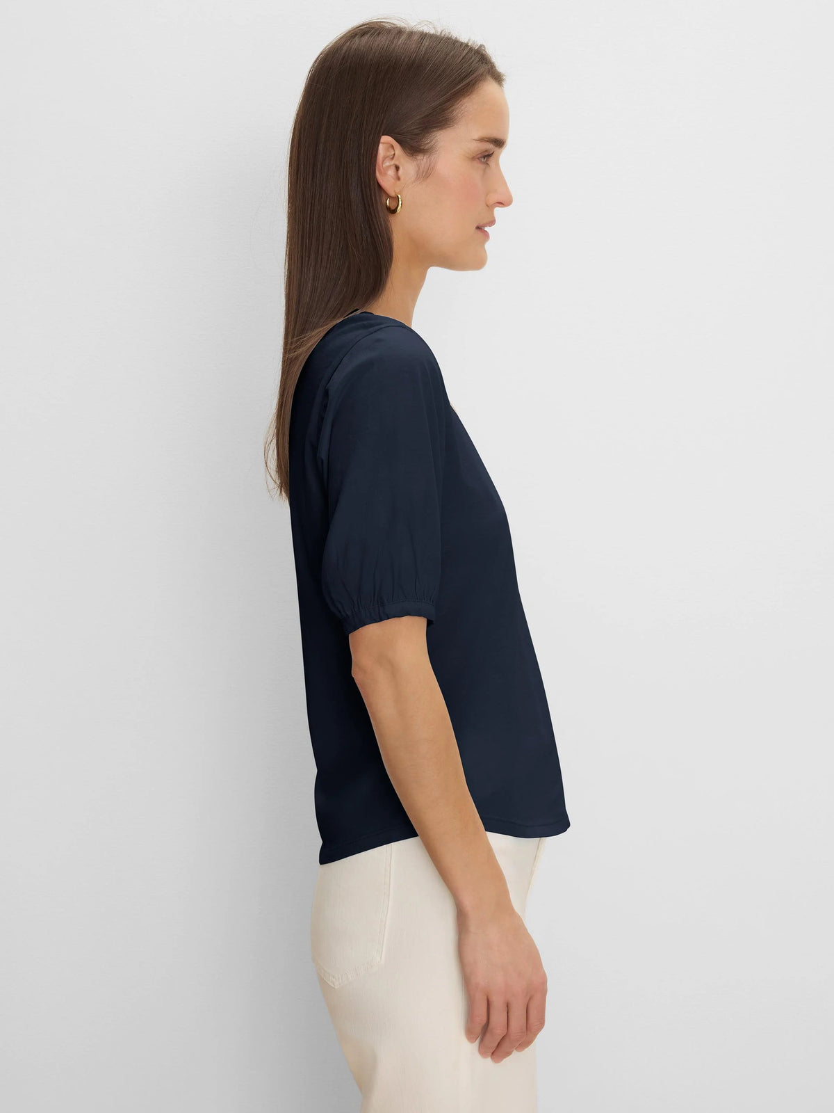 NZT Elbow Sleeve V-Neck Tee