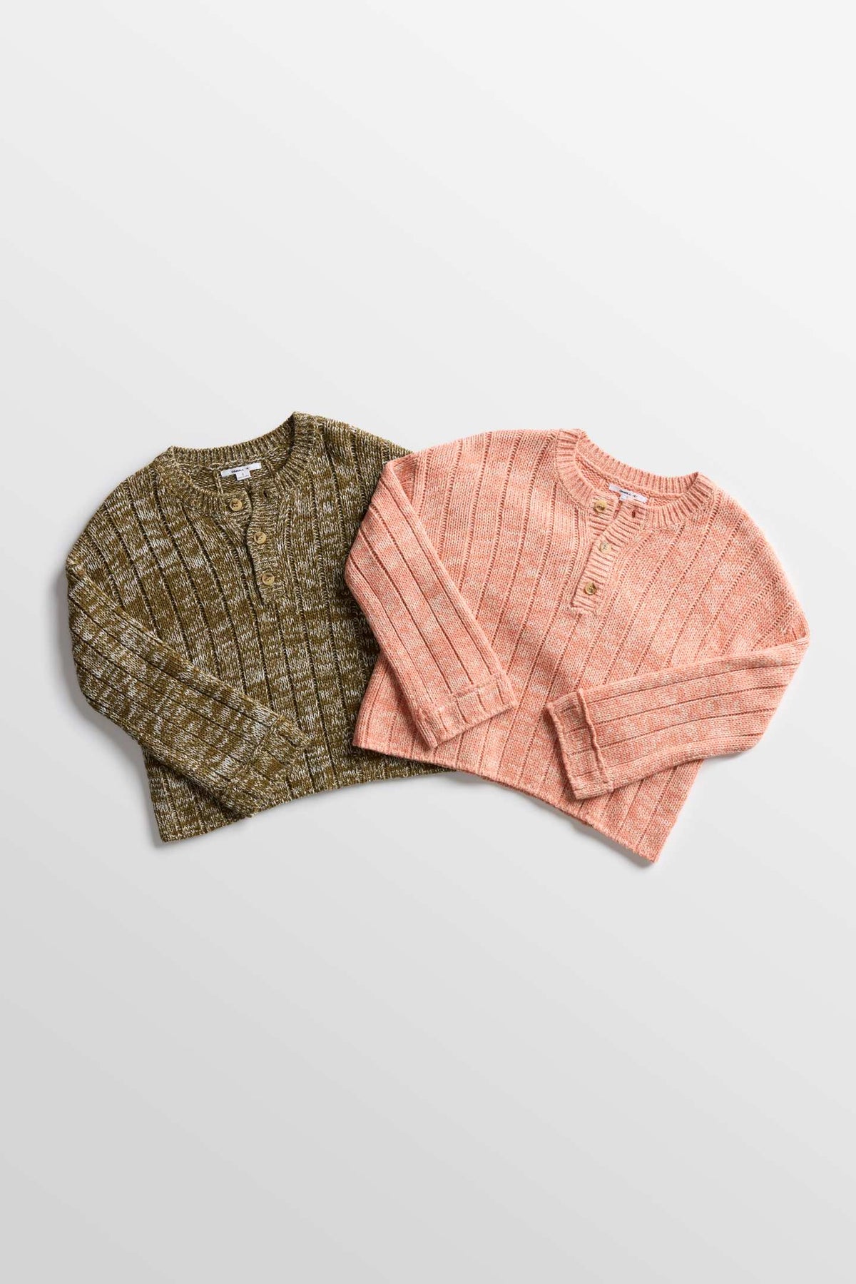 Oceanfront Henley Long Sleeve Sweater