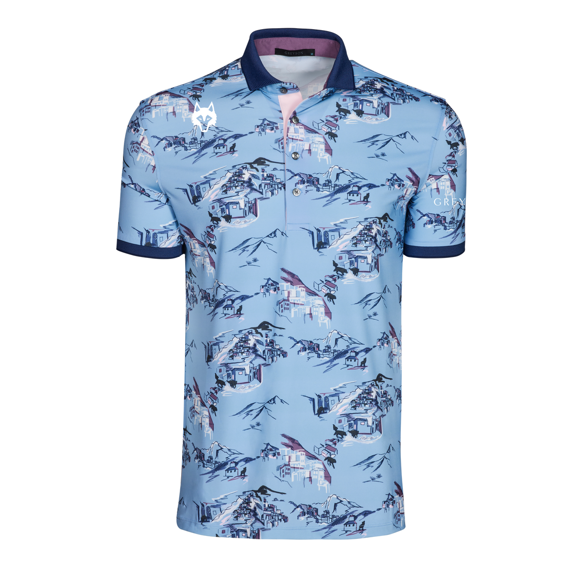 Players Club In the Blues Short Sleeve Polo