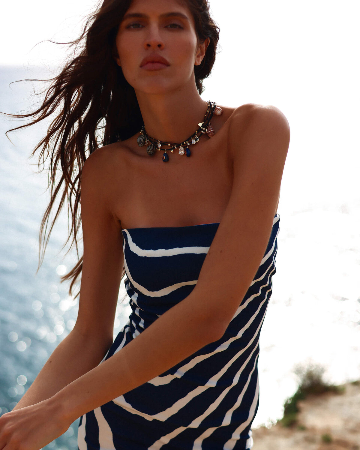 Amarae Dress Zebra