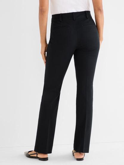 Plaza Demi Boot Cotton Bi-Stretch Button Pant
