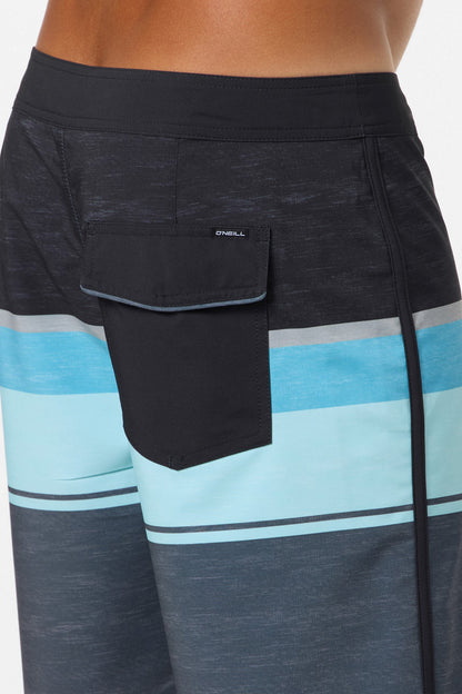 Lennox Scallop 19" Boardshorts