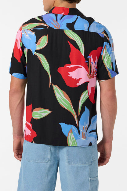 Relaxed Woven Camp Shirt