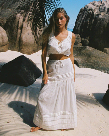 Reia Skirt - White