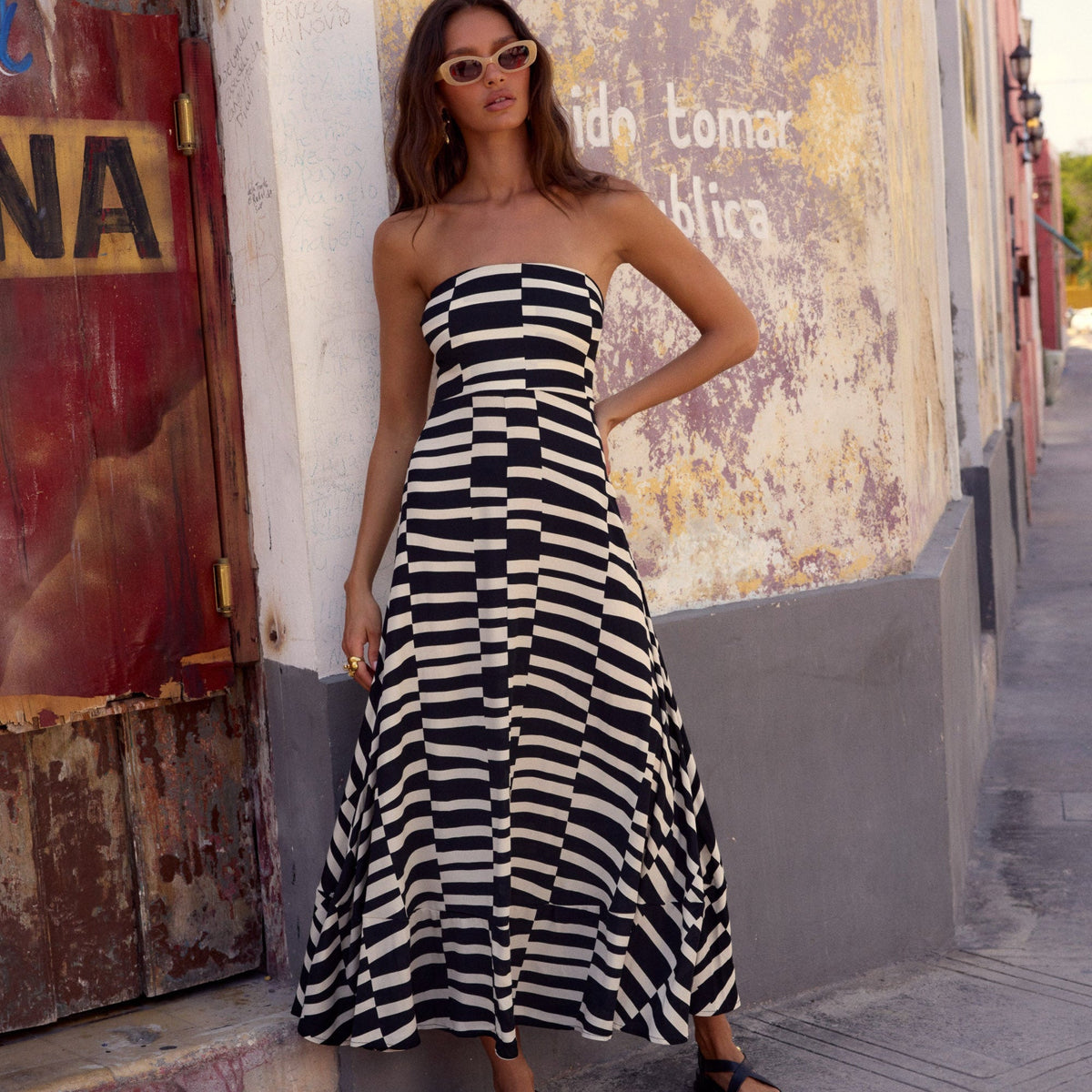 Solana Dress In Pomelo
