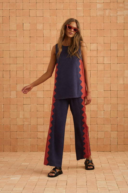 Tash Top In Foxglove