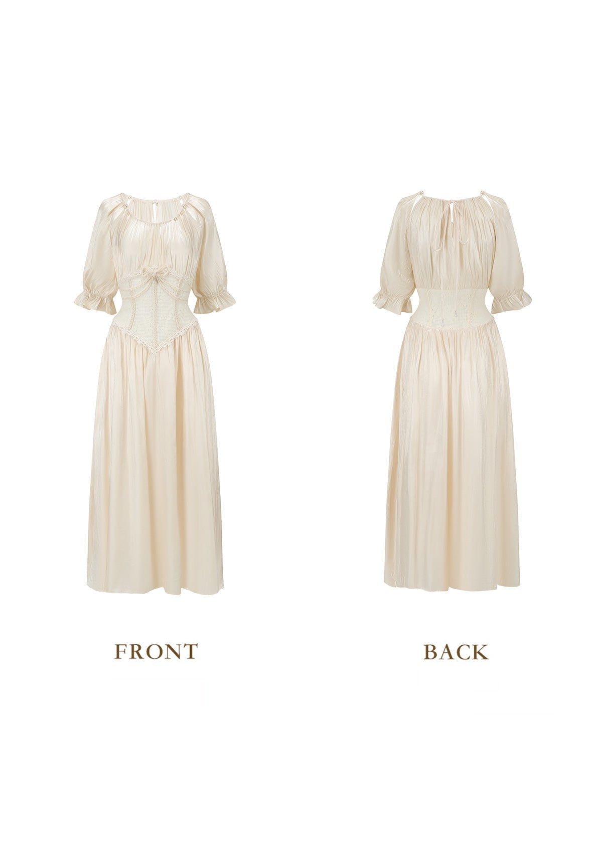 "Du cocon au papillon" Corset Dress