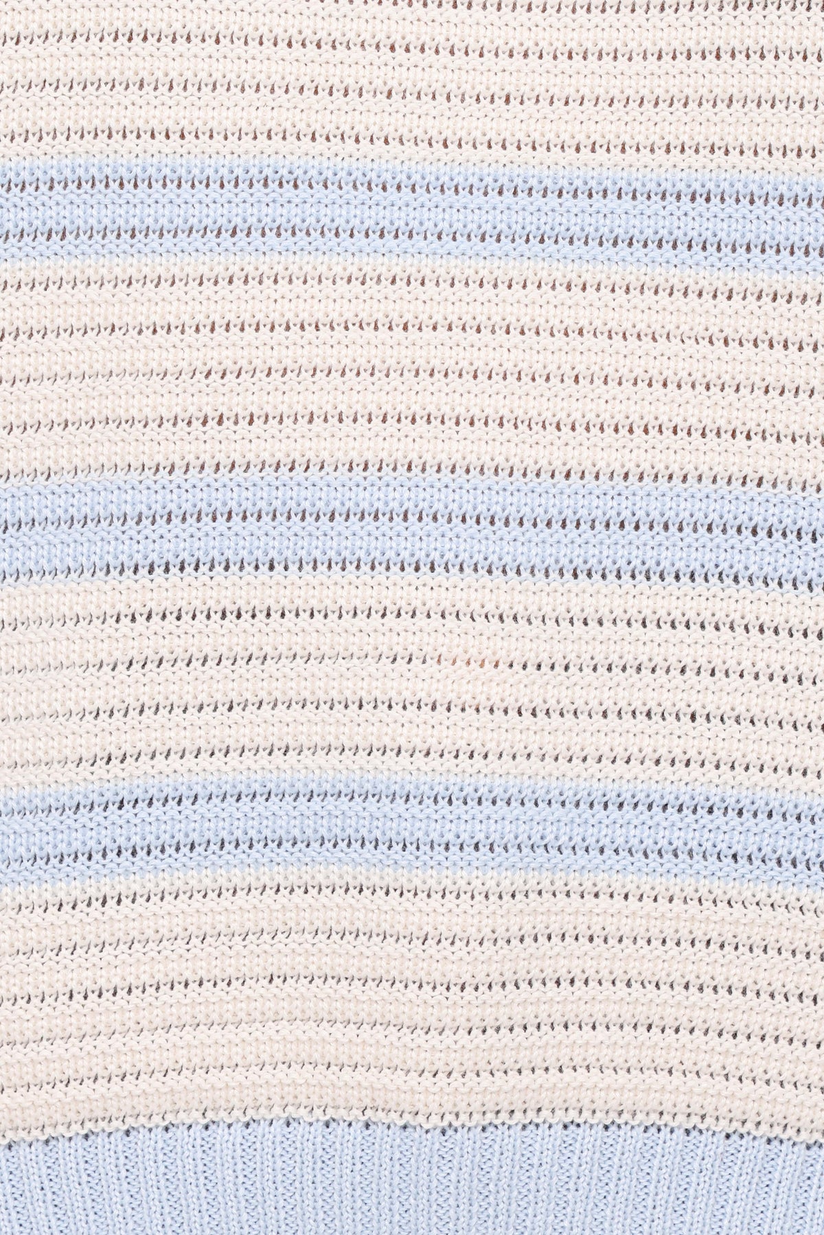 Anicia Colorblock Stripe Sweater - Chocolate Blue