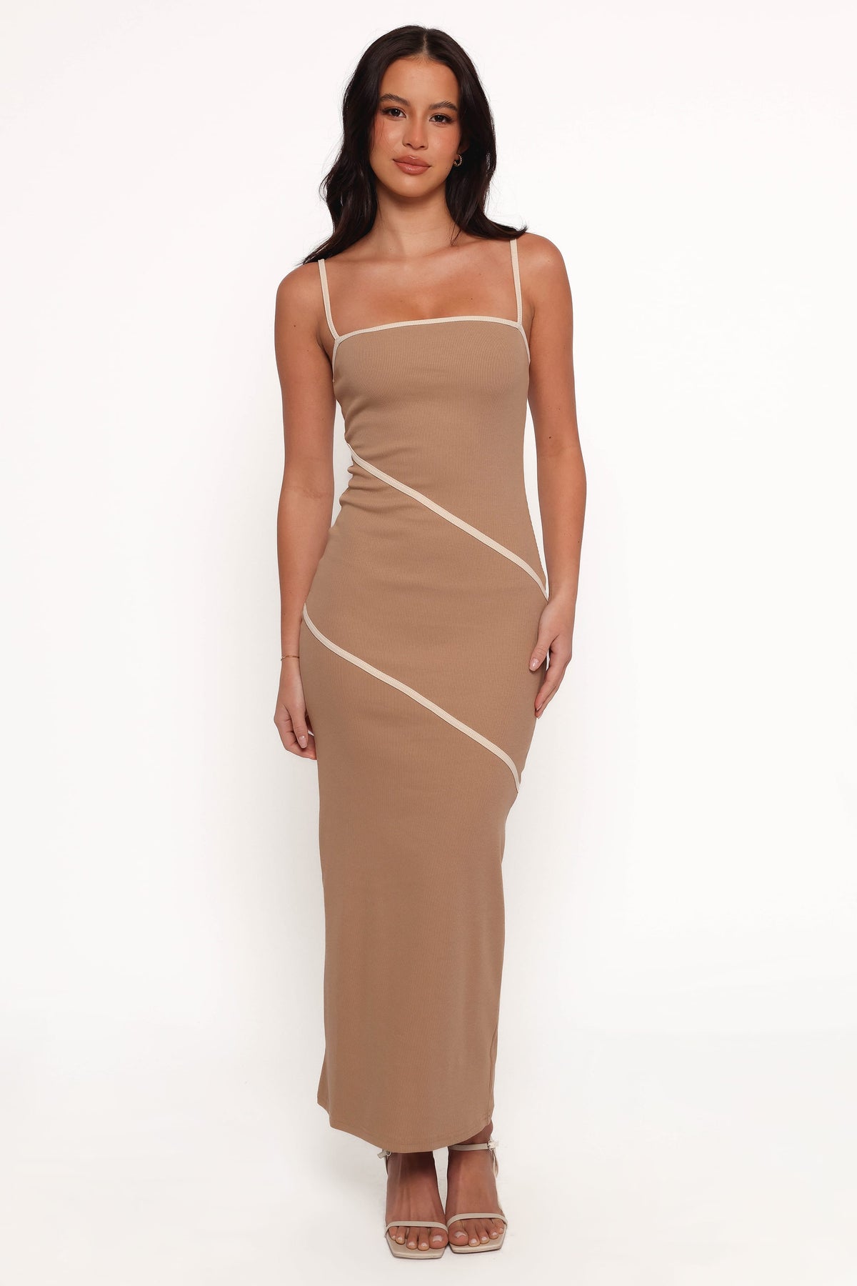Arah Midi Dress - Beige