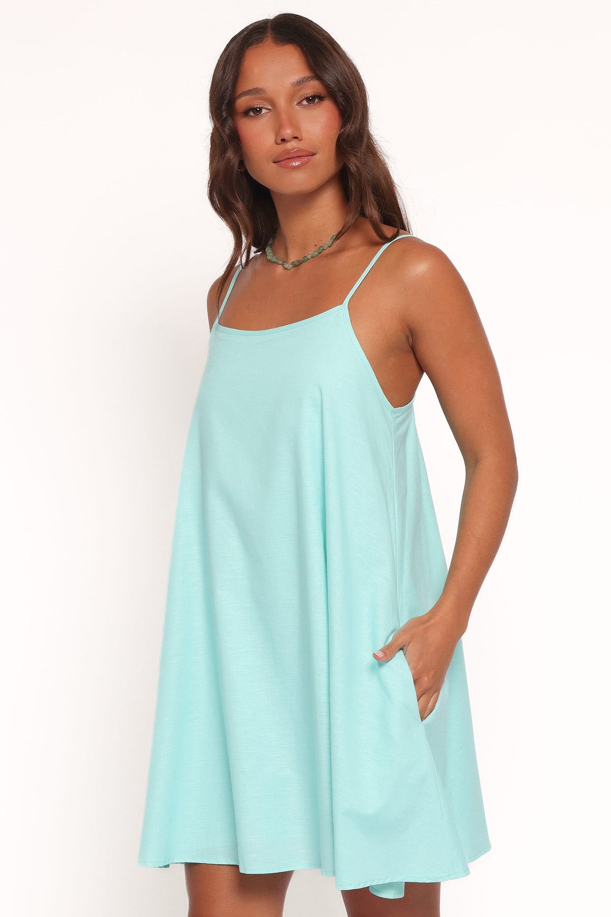 Cloella Mini Dress - Aqua