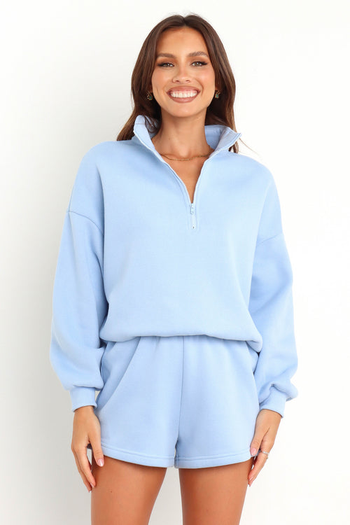 Braxon Sweater - Blue