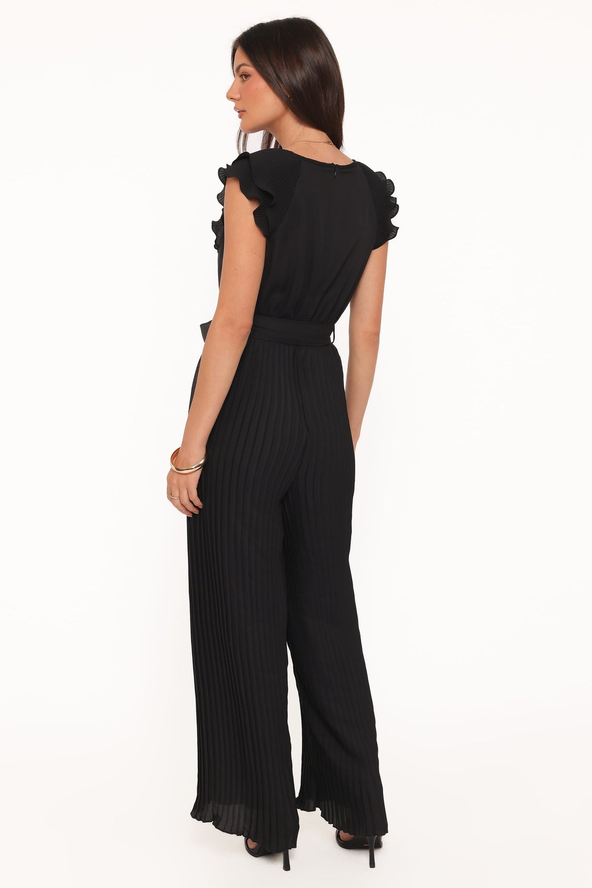 Ariella Wide Leg Jumpsuit - Black