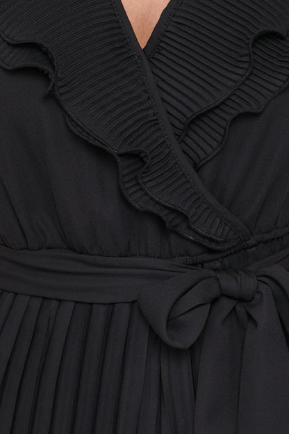 Ariella Wide Leg Jumpsuit - Black