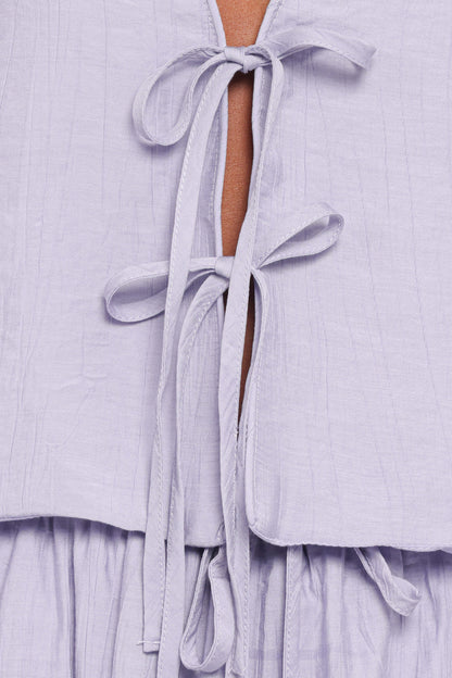 Captie Skirt Set - Lavender