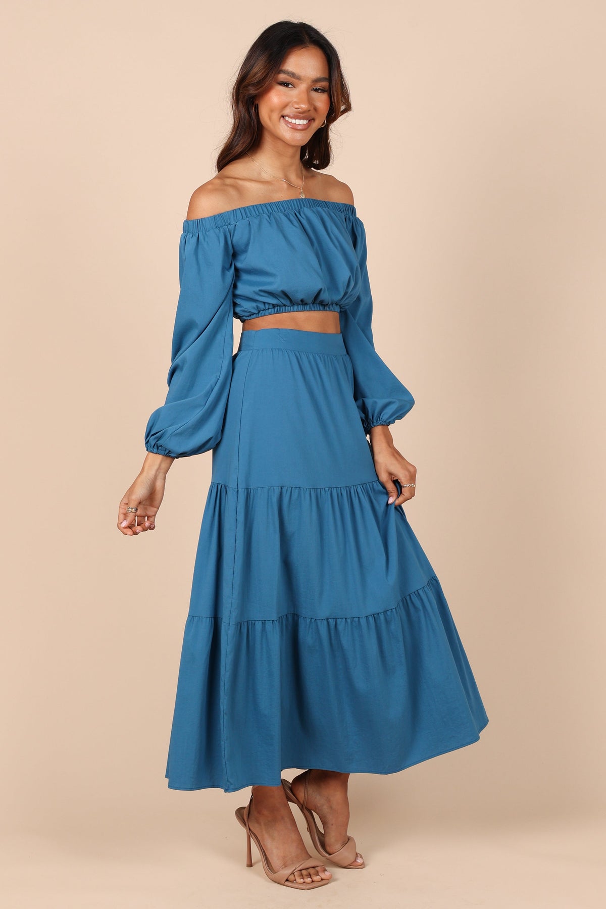 Carlotta Two Piece Set - Blue