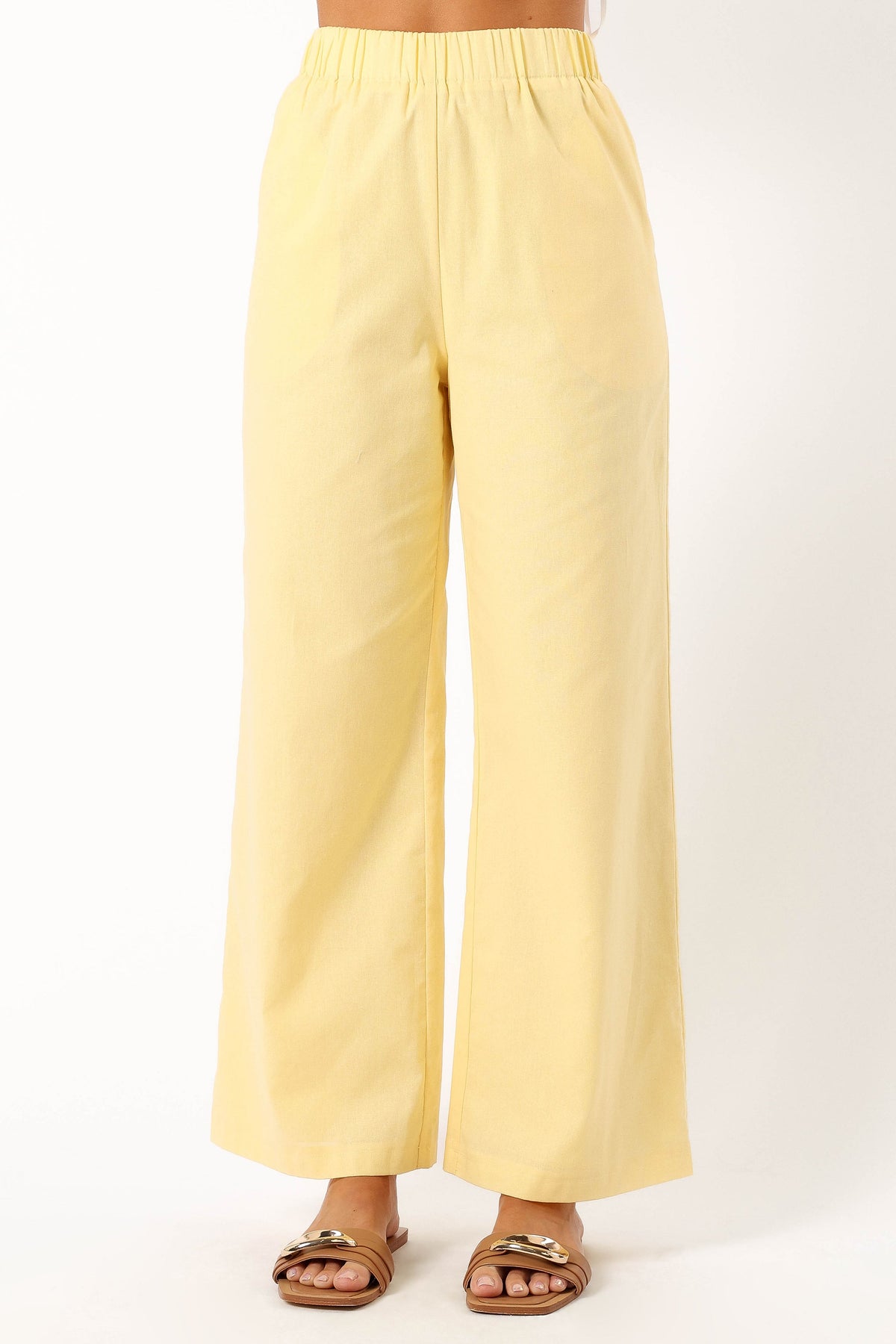Dakota Pant Set - Lemon
