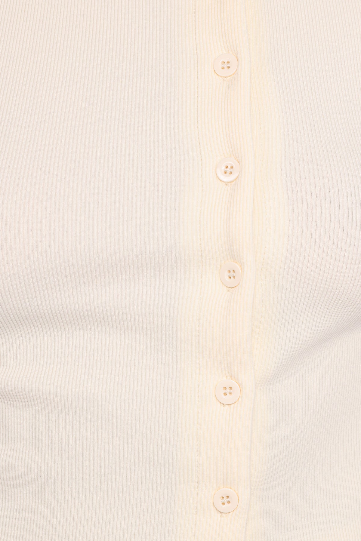 Agatha Asymmetrical Knit Top - Ivory
