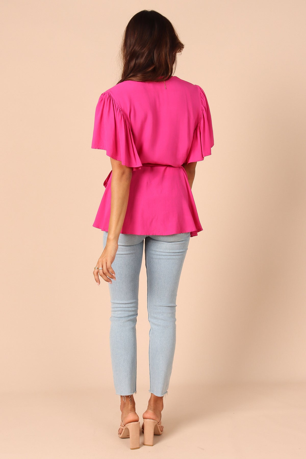 Bronte Top - Hot Pink
