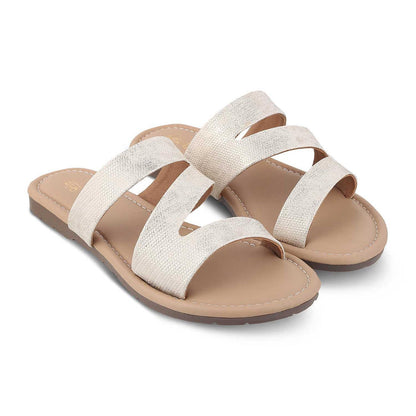 The Snac TMM-1 Gold Women's Casual Flats Tresmode - Tresmode