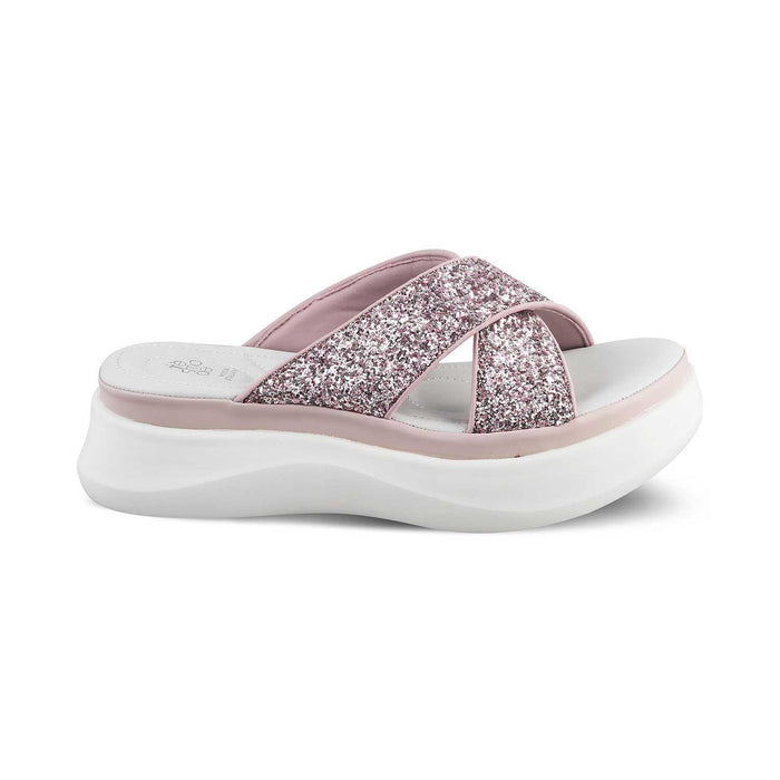 The Tolon Pink Women's Dress Wedges Tresmode - Tresmode