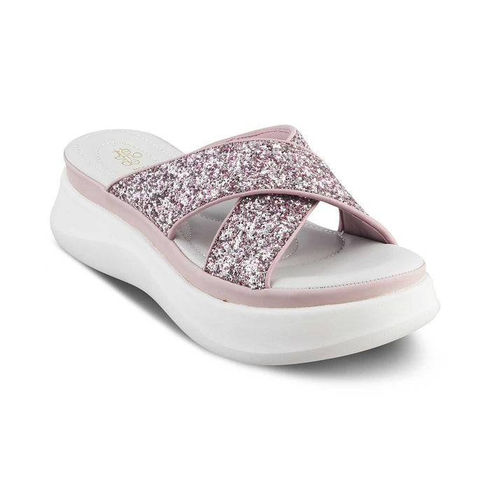 The Tolon Pink Women's Dress Wedges Tresmode - Tresmode