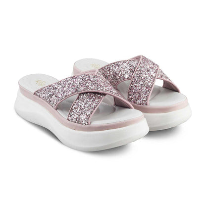 The Tolon Pink Women's Dress Wedges Tresmode - Tresmode