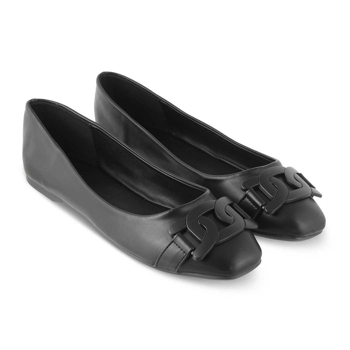 The Tresx Black Women's Dress Ballerinas Tresmode - Tresmode