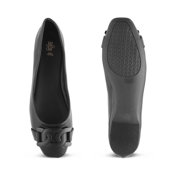 The Tresx Black Women's Dress Ballerinas Tresmode - Tresmode