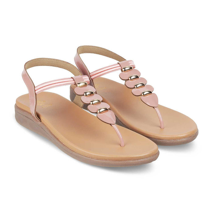 The Velencia TMS-3 Pink Women's Casual Flats Tresmode - Tresmode