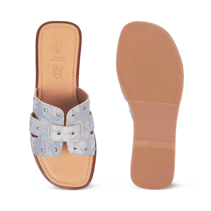 Adren Blue Women's Daily Wear Flats Tresmode