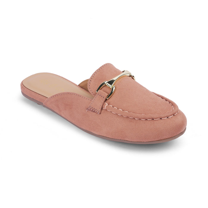 Women's Pink Mules Tresmode