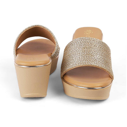 Alake Gold Women's Premium Sandals Tresmode