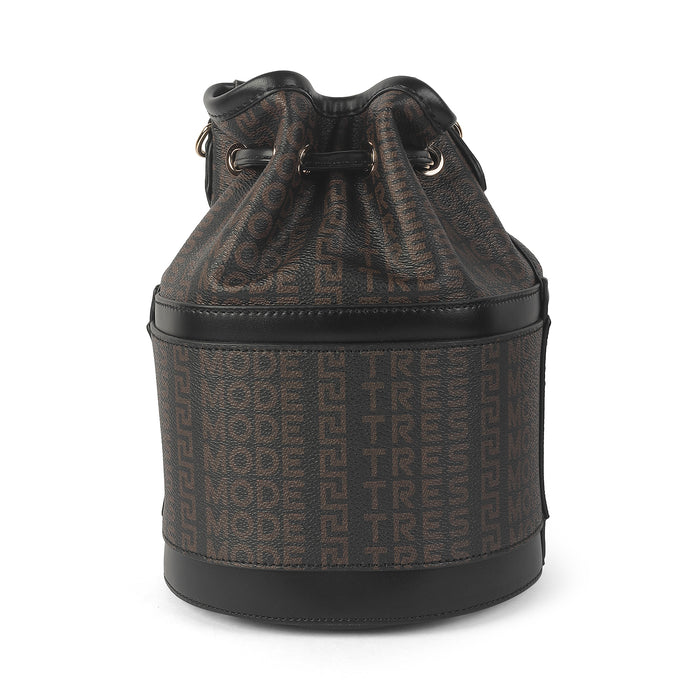 Women's Drawstring Closure Sling Bag Tresmode