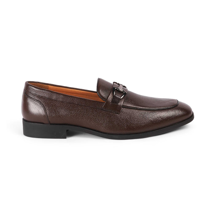 Antli Brown Men's Leather Loafers Tresmode