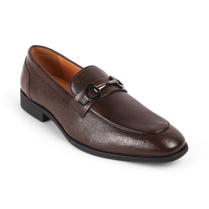 Antli Brown Men's Genuine Leather Loafers Tresmode