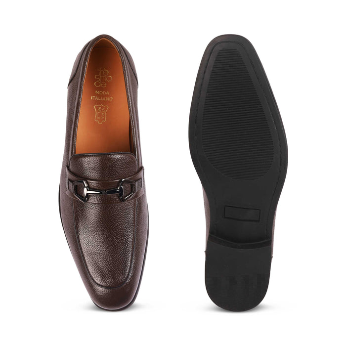 Antli Brown Men's Premium Loafers Tresmode