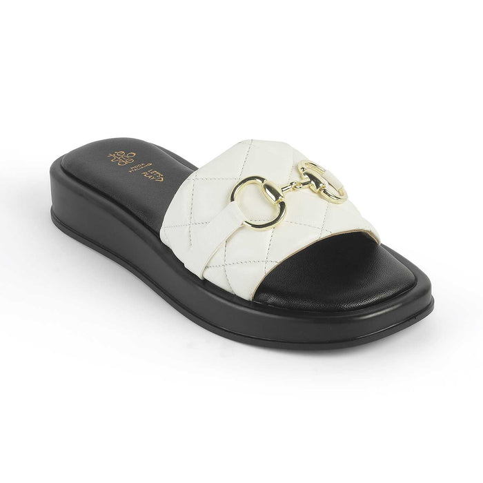Women's Black Platform Wedge Heel Sandals Tresmode