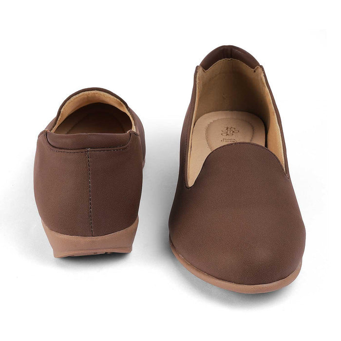 Asamsy Brown Women's Versatile Ballerinas Tresmode