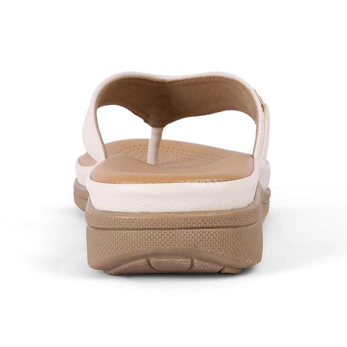 Backs White Women's Vegan-Friendly Platform Flats Tresmode