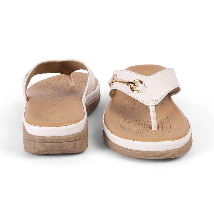 Backs White Women's Casual Platform Flats Tresmode