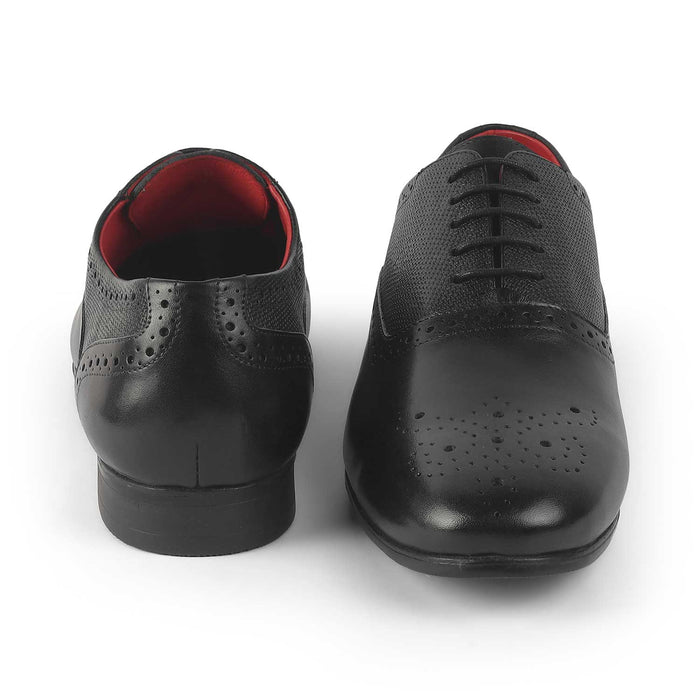 Men's Almond Toe-shape Lace Ups Tresmode