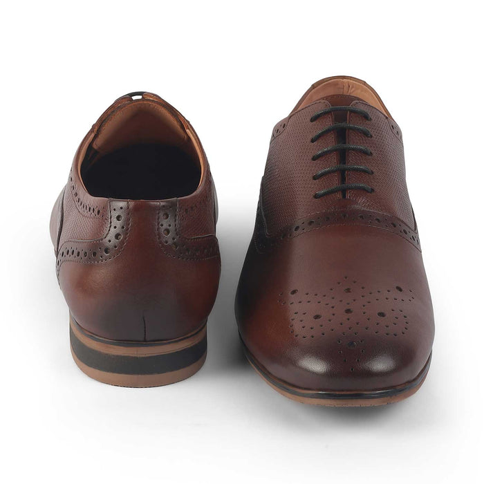 Men's Almond Toe-shape Lace Ups Tresmode