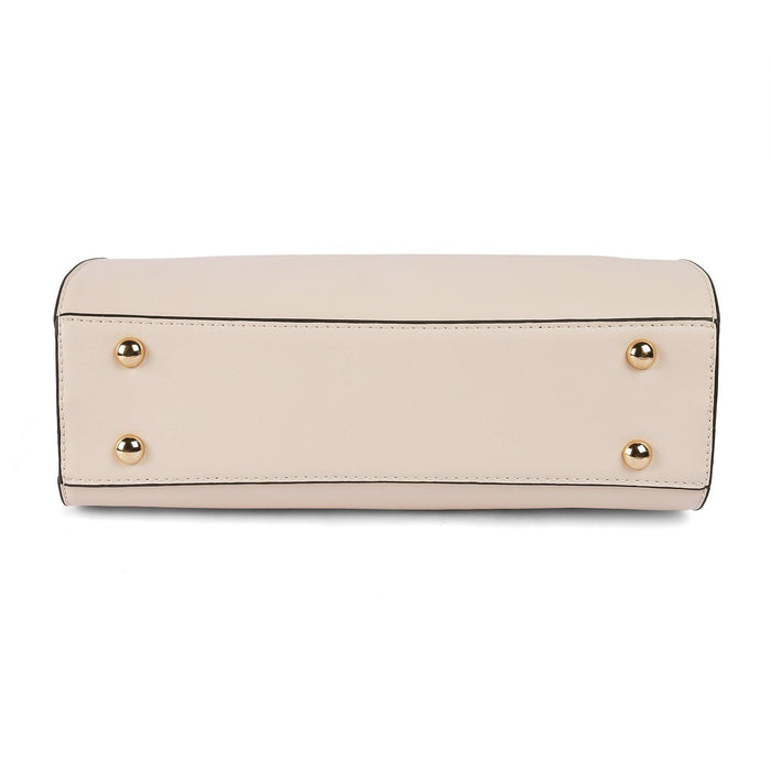 Tresmode Beige Women’s Zip Closure Handbag
