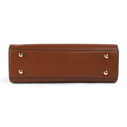 Tresmode Brown Women’s Zip Closure Handbag