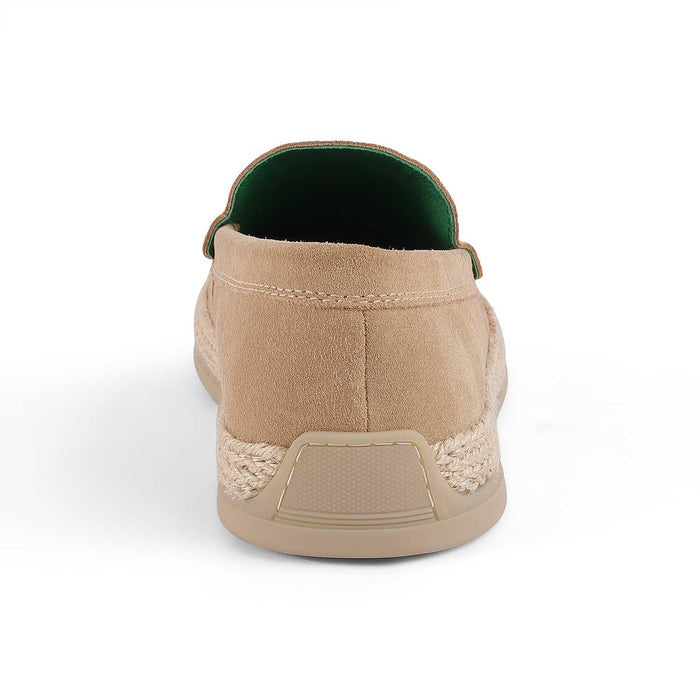 Bath Beige Men's TPR Sole Loafers Tresmode