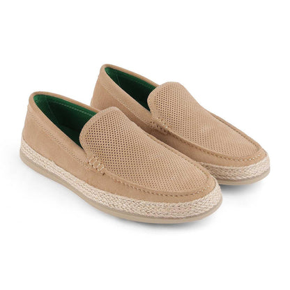 Bath Beige Men's Daily Wear Loafers Tresmode