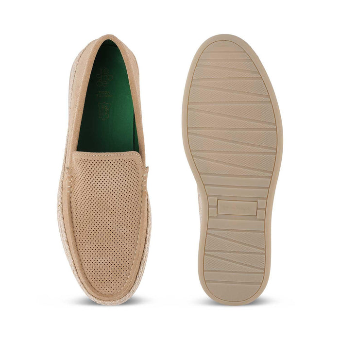 Bath Beige Men's Elegant Loafers Tresmode