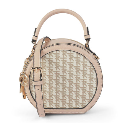 Women's Beige Sling Bag Tresmode