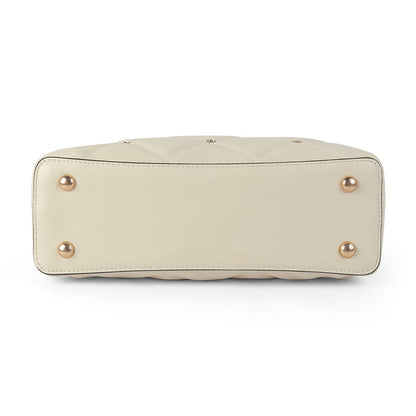Women's Metallic Buckle Closure Sling Bag Tresmode