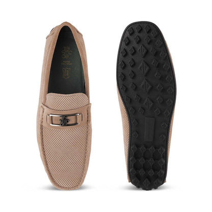 Bren Beige Men's Super Comfortable Loafers Tresmode